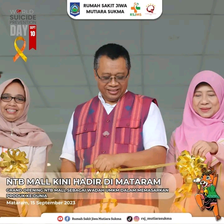 NTB MALL KINI HADIR DI MATARAM : GRAND OPENING NTB MALL SEBAGAI WADAH UMKM DALAM MEMASARKAN PRODUK KE DUNIA